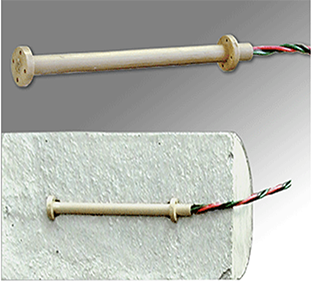 浇筑构件应变片