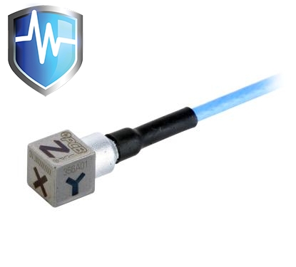 PCB新款对地隔离高温微型三轴ICP加速度传感器